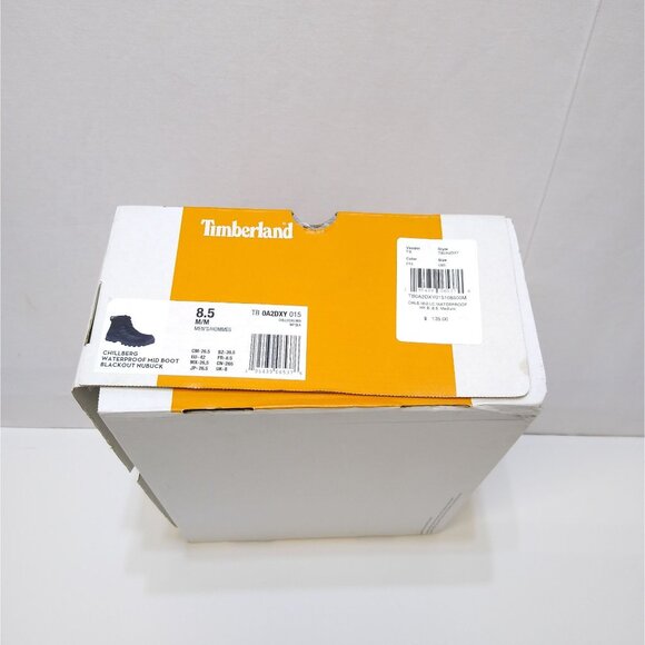 Timberland Chillberg TB 0A2DXY 015 Leather Waterproof Nubuck Mid Boot Mens 8.5M - Picture 9 of 10